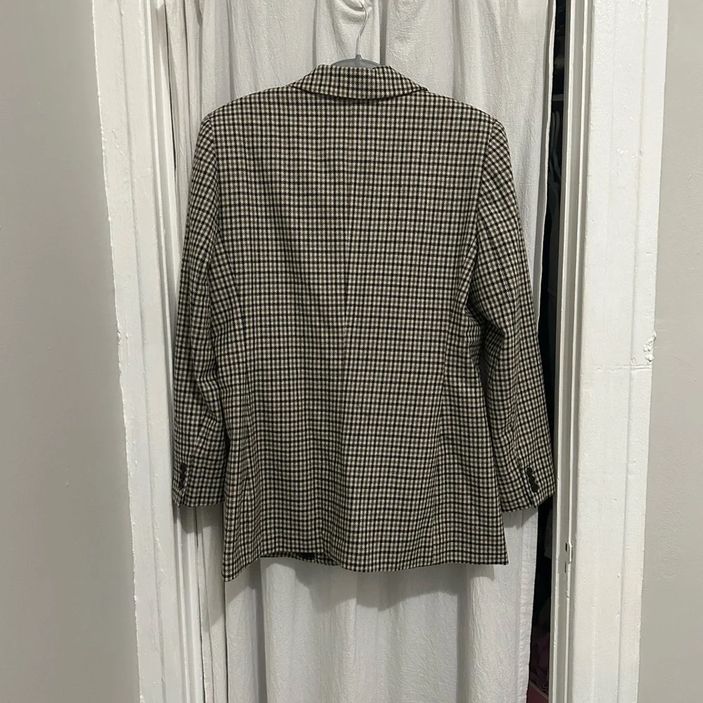 Checked blazer jacket - Picture 3 of 4